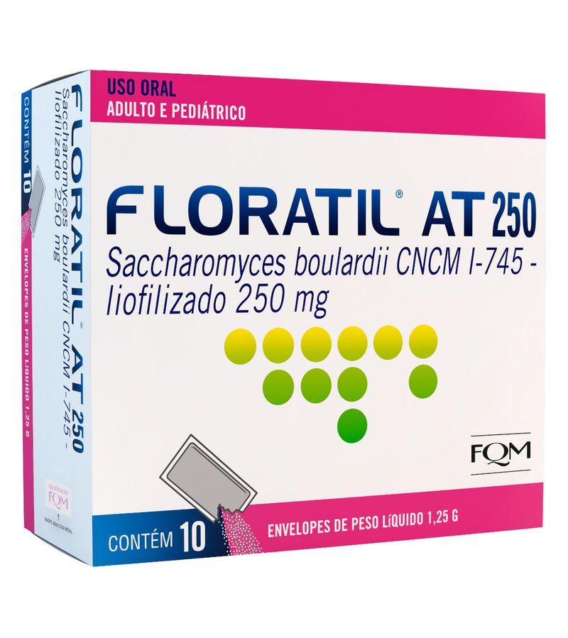 Floratil-At-250mg-Com-10-Saches