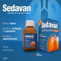 Sedavan Xarope Expectorante 6mg/ml 100ml - Cloridrato De Ambroxol Alivia  A Tosse