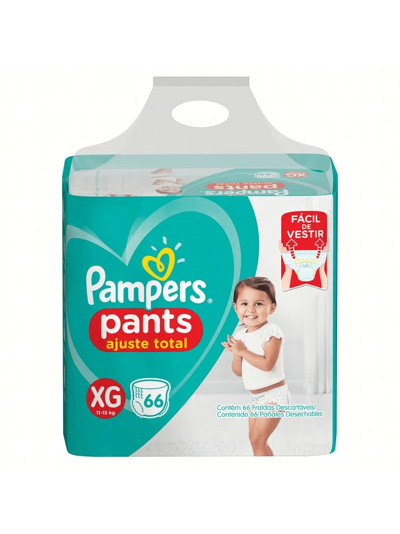 Fralda-Pampers-Pants-Com-66-Tamanho-Xg