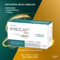 Imecap Hair Max 60 Capsulas - Vitaminas Para Cabelos E Unhas Com  Cisteina