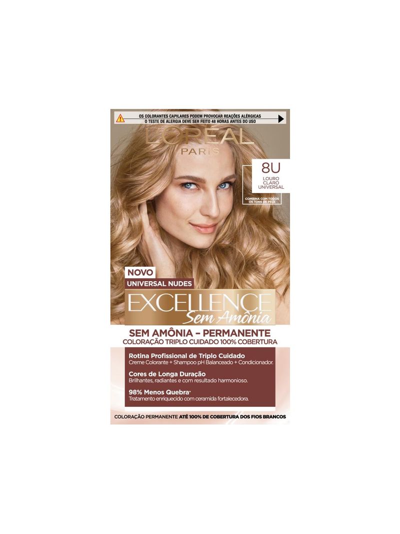 Tintura-Loreal-Excellence-Temporaria-Sem-Amonia-Louro-Claro-Universal