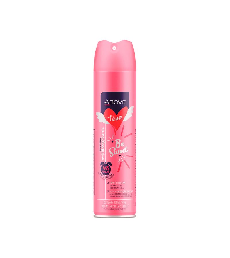 Desodorante-Above-Feminino-150ml-Aerosol-Teen-Be-Sweet