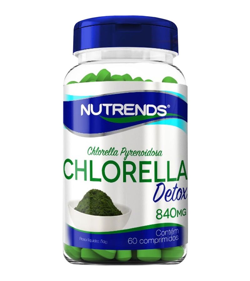 Chlorella-Nutrends-840mg-Com-60-Comprimidos