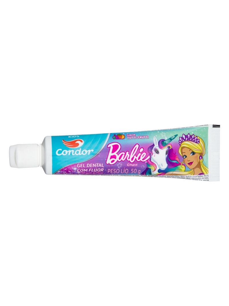 Gel-Dental-Condor-Barbie-Kids-50gr-Tutti-frutti