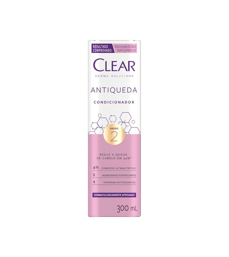 Condicionador-Clear-Derma-Solutions-Antiqueda-300ml-Passo-2