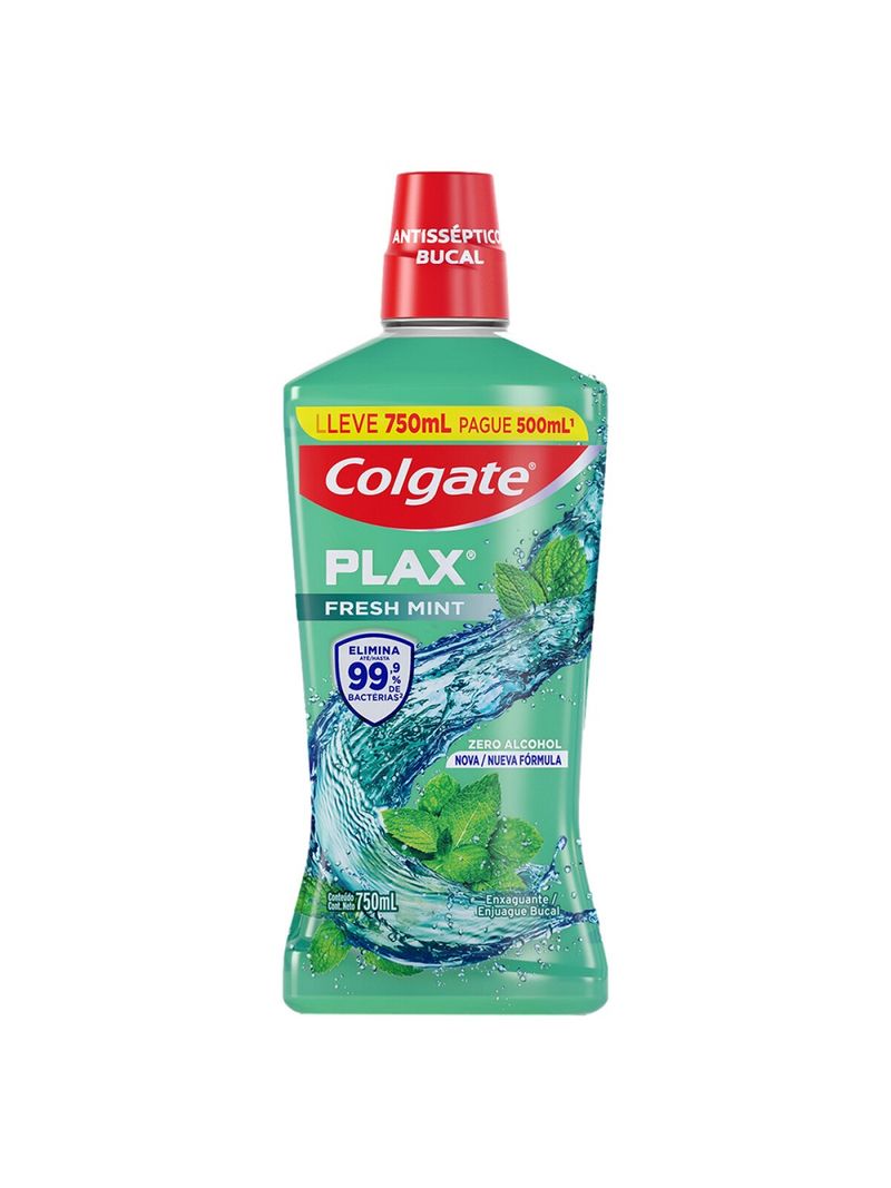 Enxaguante-Colgate-Bucal-Plax-L750p500ml-Fresh-Mint-Especial