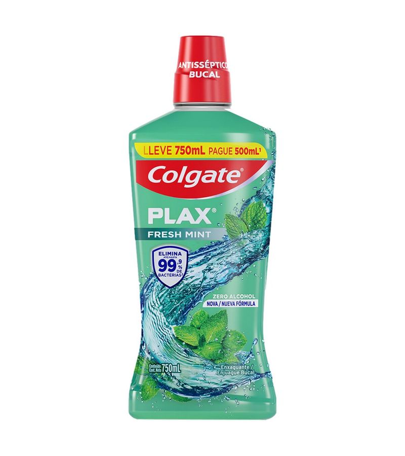 Enxaguante-Colgate-Bucal-Plax-L750p500ml-Fresh-Mint-Especial