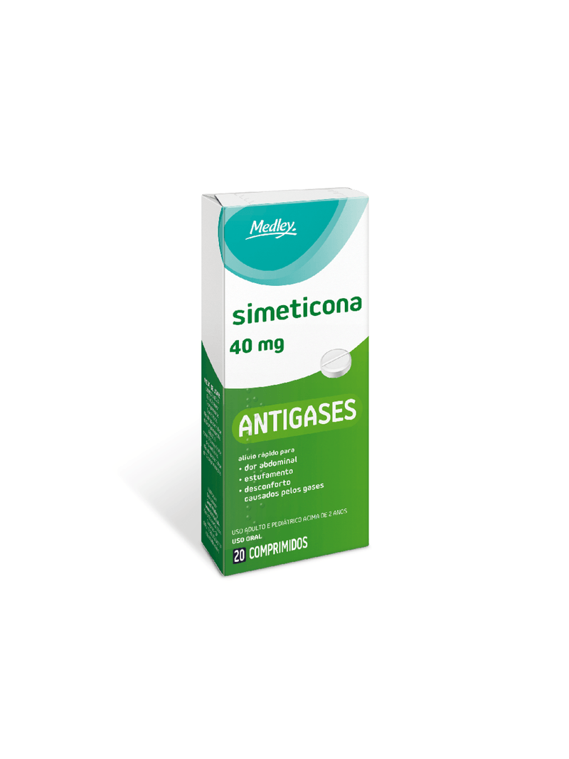 Simeticona-Medley-40mg-Com-20-Comprimidos