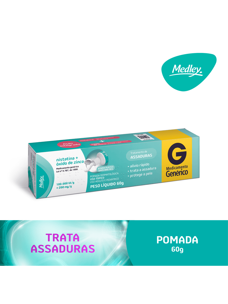 Nistatina---Oxido-De-Zinco-Medley-Pomada-60g