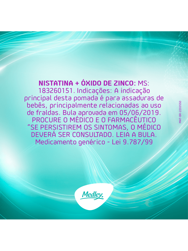 Nistatina---Oxido-De-Zinco-Medley-Pomada-60g