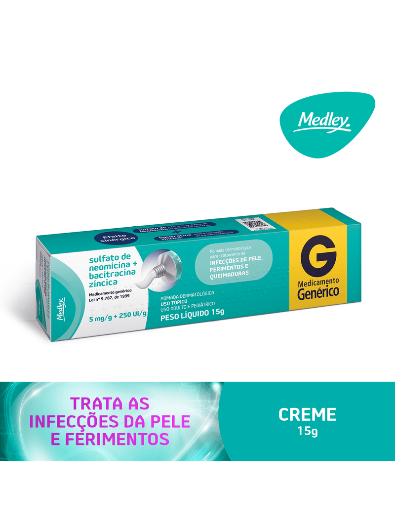 Neomicina---Bacitracina-Medley-Pomada-15g