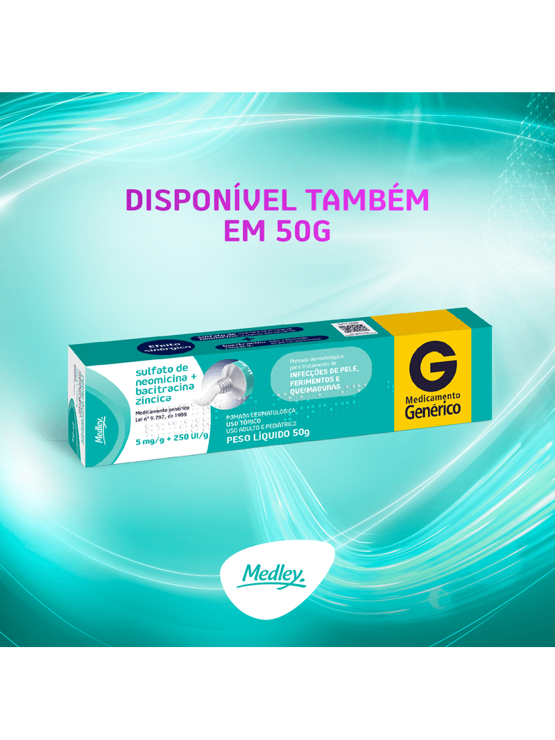 Neomicina---Bacitracina-Medley-Pomada-15g