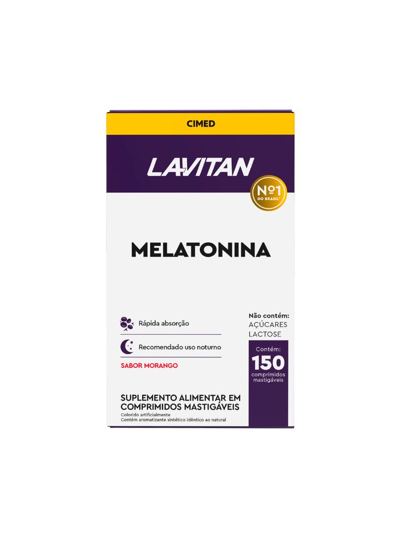 Lavitan-Melatonina-Com-150-Comprimidos-Mastigaveis-Morango