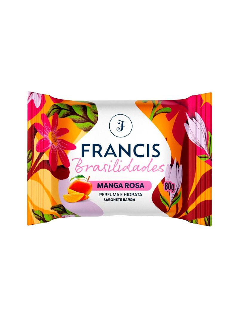 Sabonete-Francis-Barra-Brasilidades-80gr-Manga-Rosa