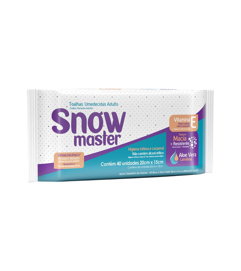 Toalha-Umedecida-Snow-Master-Com-40-Unidades