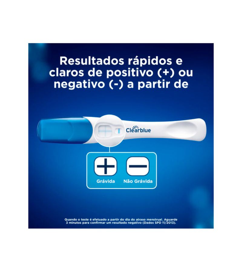 Clear blue plus resultados sale