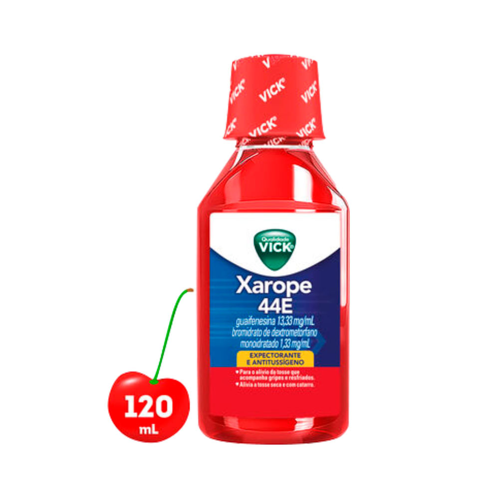 VICK 44E XAROPE GRIPE 120ML - Preço Popular