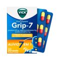 Vick Pyrena Grip-7 Gripe Com 20 Capsulas 400+4+4mg Resfriado