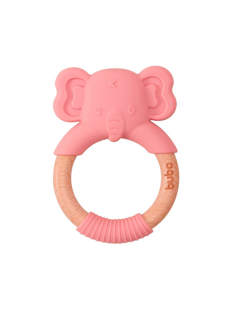 Mordedor-Buba-Silicone-Com-1-Elefante-Rosa
