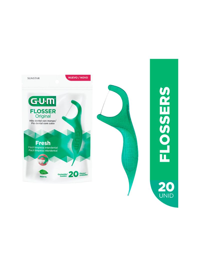 Fio-Dental-Gum-Flosser-Com-20-Com-Cabo-Fresh