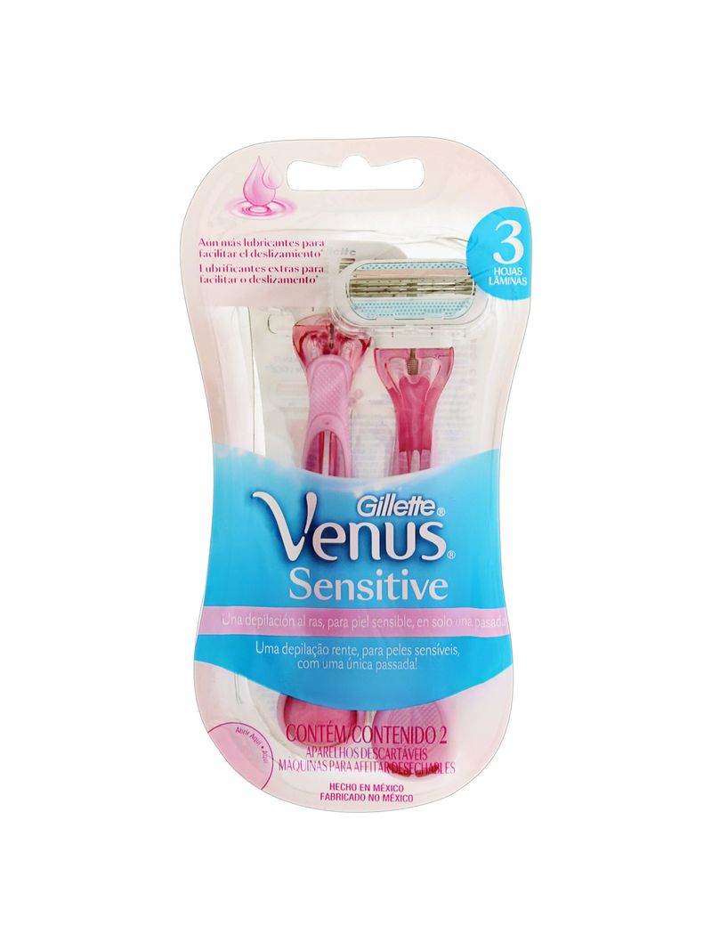 Aparelho-Gillette-Venus-3-Sensitive-Com-2-Unidades