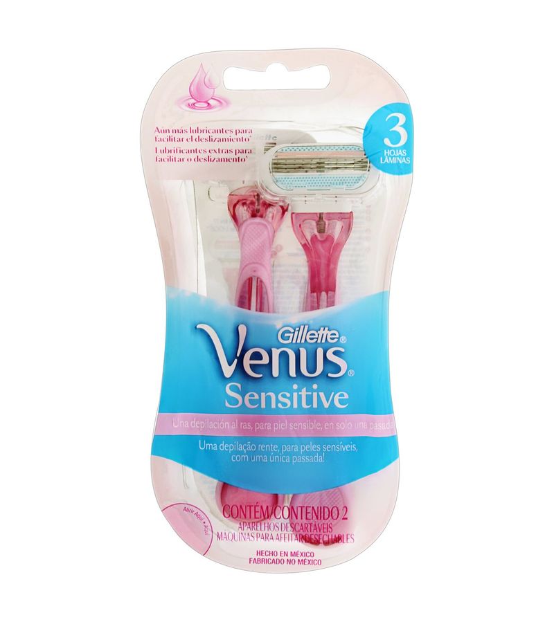 Aparelho-Gillette-Venus-3-Sensitive-Com-2-Unidades