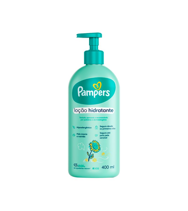 Hidratante-Pampers-400ml-Locao