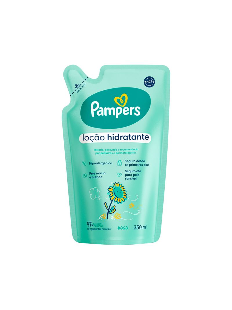 Hidratante-Pampers-350ml-Locao-Refil