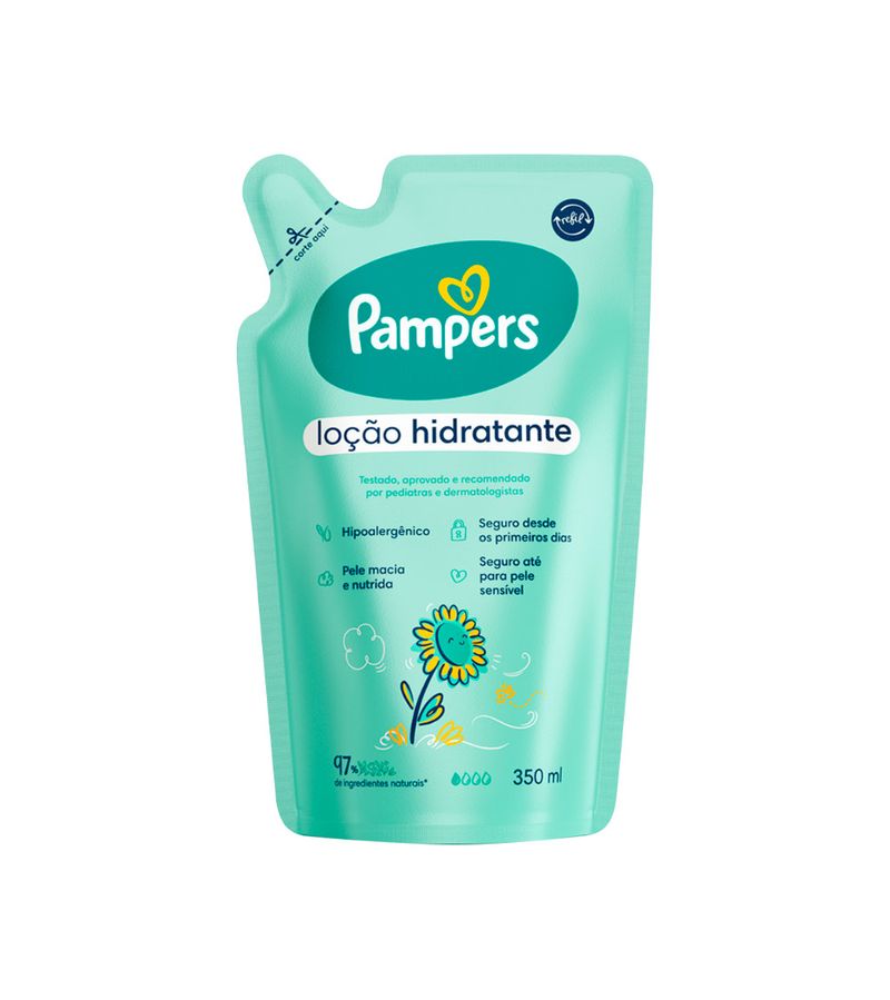 Hidratante-Pampers-350ml-Locao-Refil