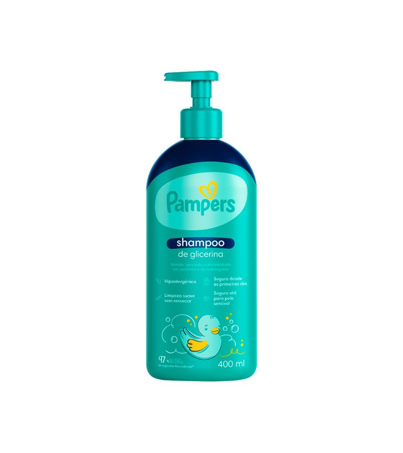 Shampoo-Pampers-400ml-Glicerina