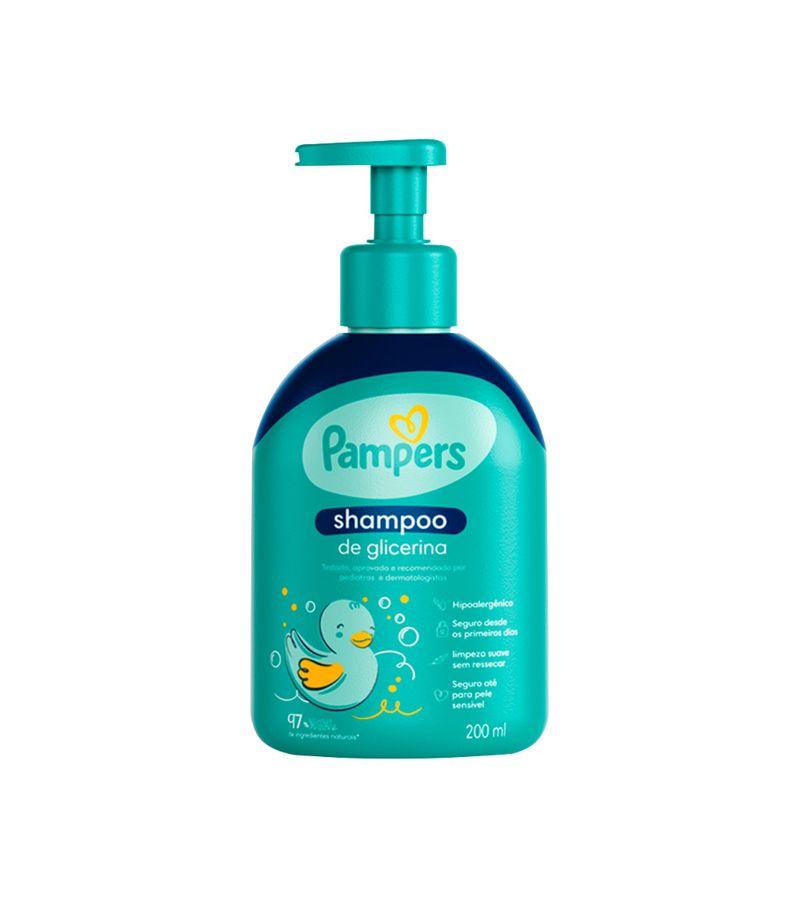 Shampoo-Pampers-200ml-Glicerina