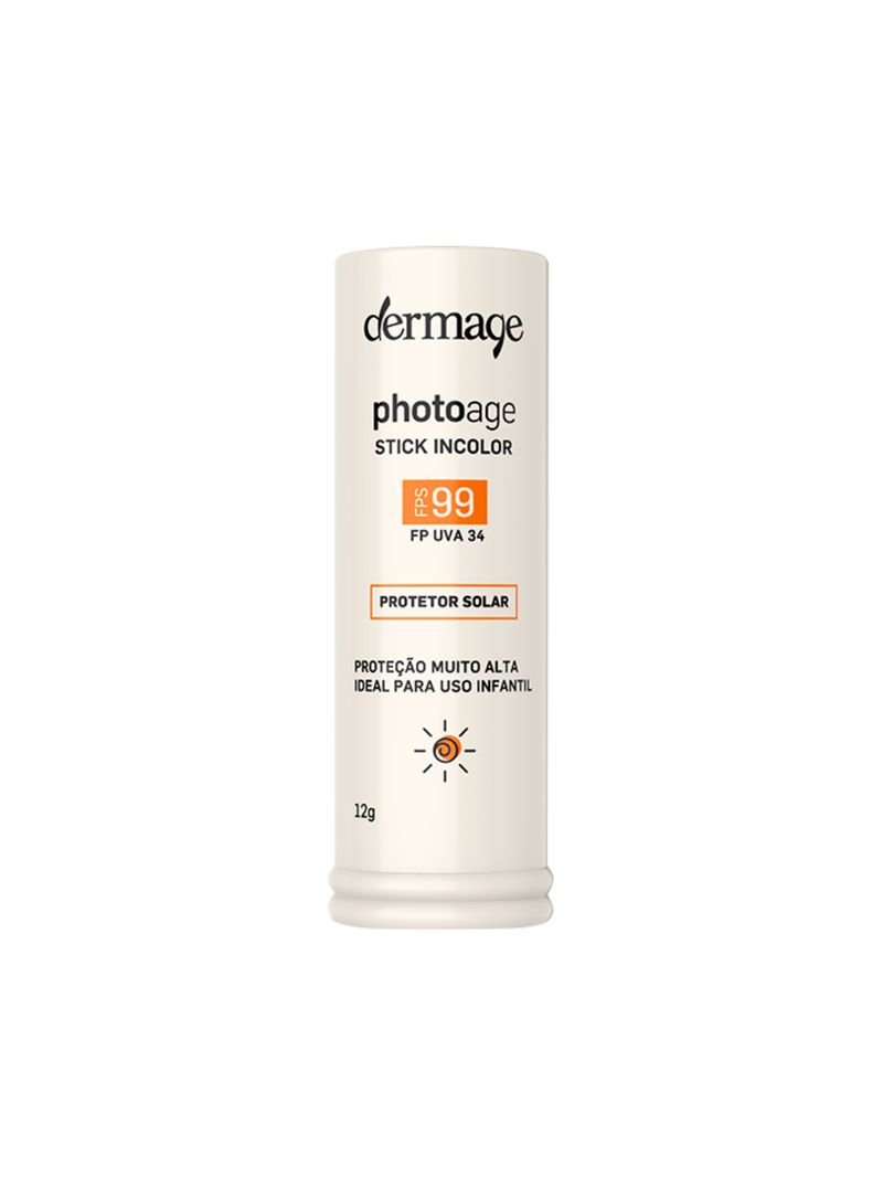Protetor-Solar-Dermage-Photo-Age-Stick-12gr-Fps99-Incolor