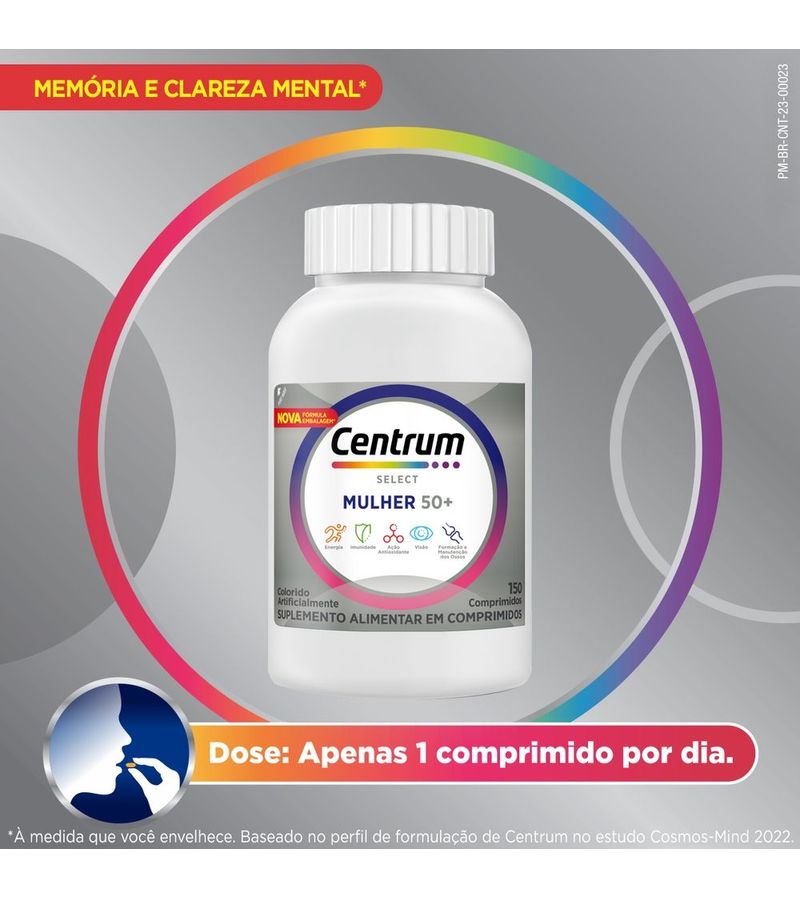 Centrum-Select-Mulher-50--Com-150-Comprimidos