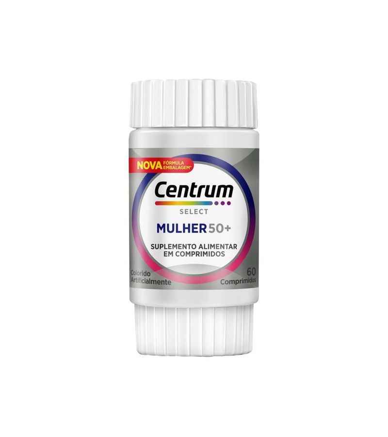 Centrum-Select-Multivitaminico-Mulher-50---Vitaminas-De-A-A-Z-60-Comp
