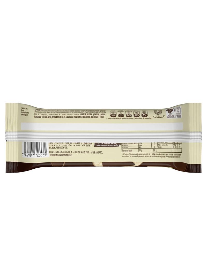Kibon-Sorvete-Magnum-69-Gramas-Classico-Sabor-Baunilha-Coberto-Com--Chocolate