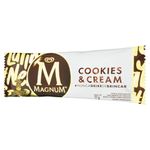 Kibon-Sorvete-Magnum-77-Gramas-Cookies-E-Cream-Sabor-Baunilha-Com--Cobertura-De-Chocolate-Branco