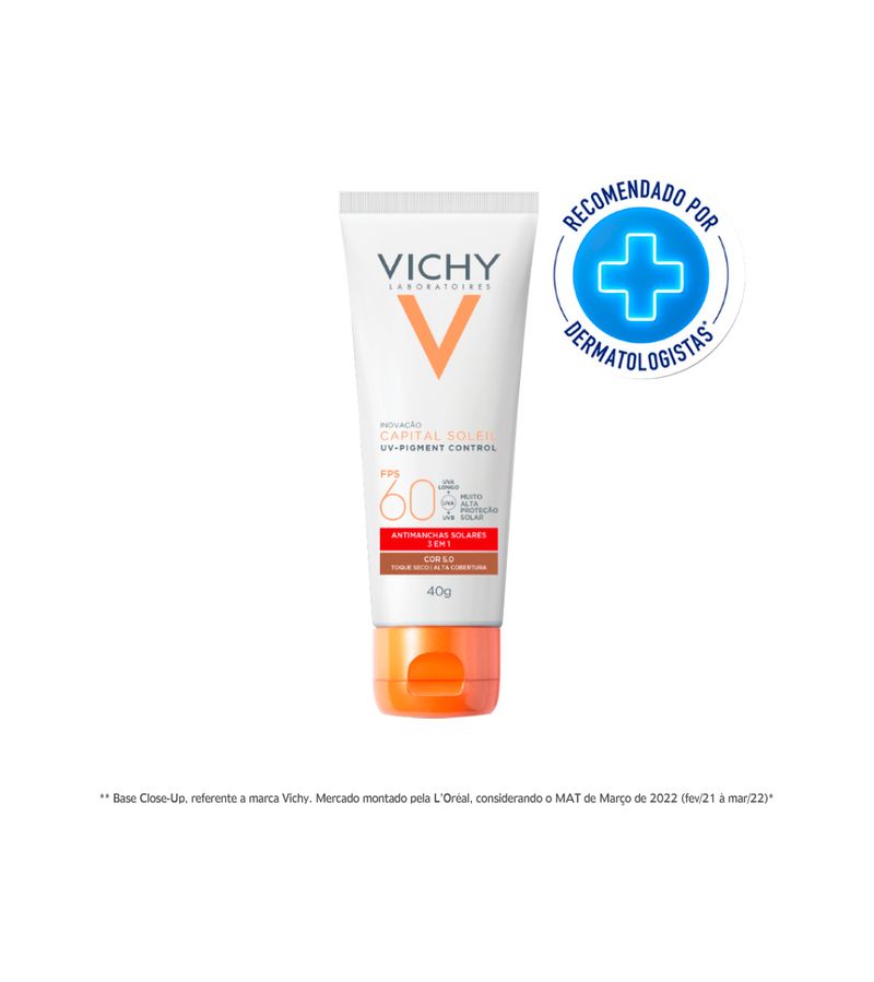 Vichy-Capital-Soliel-Uv-pigment-Control-40gr-Fps60-Cor-5.0