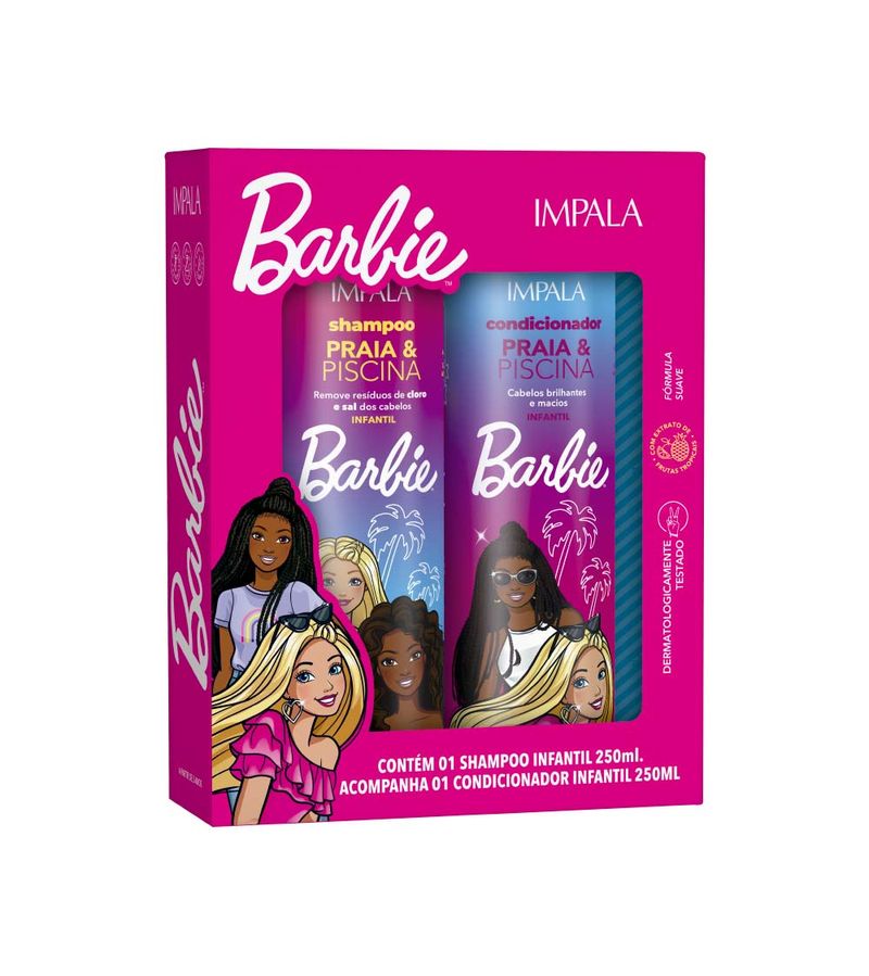 Shampoo-condicionador-Impala-Barbie-250-250ml-Praia