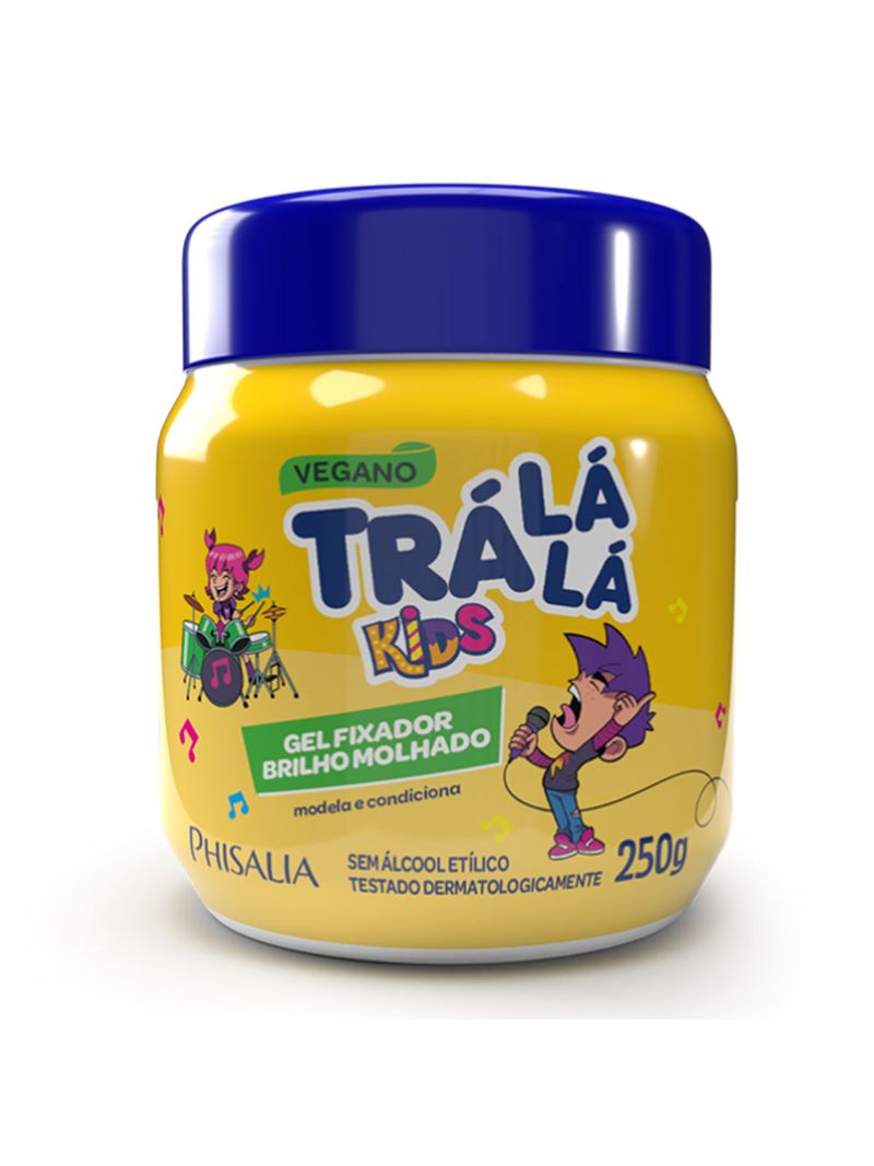 Gel-Fixador-Tra-La-La-Kids-250gr-Brilho-Molhado