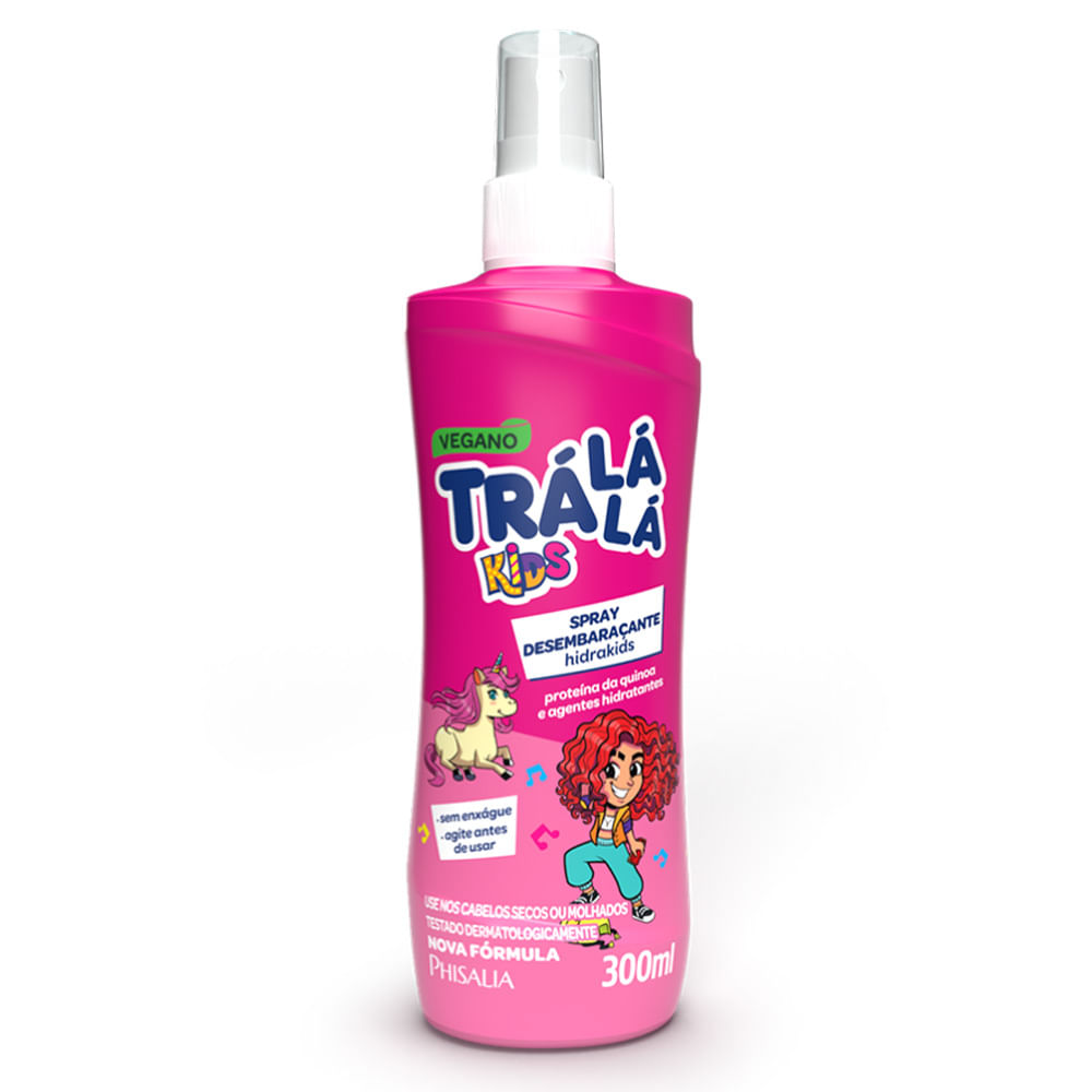 DESEMBARACANTE TRA LA LA KIDS 300ML SPRAY - Preço Popular