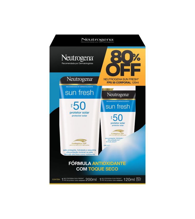 Neutrogena-Sun-Fresh-Protetor-Solar-200ml-120ml-Fps50-Promocional