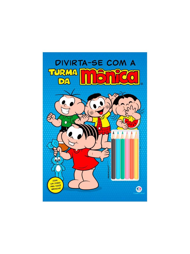 Livro-Turma-Da-Monica-Com-1-Divirta-se-Com-A-Turma-Da-Monica