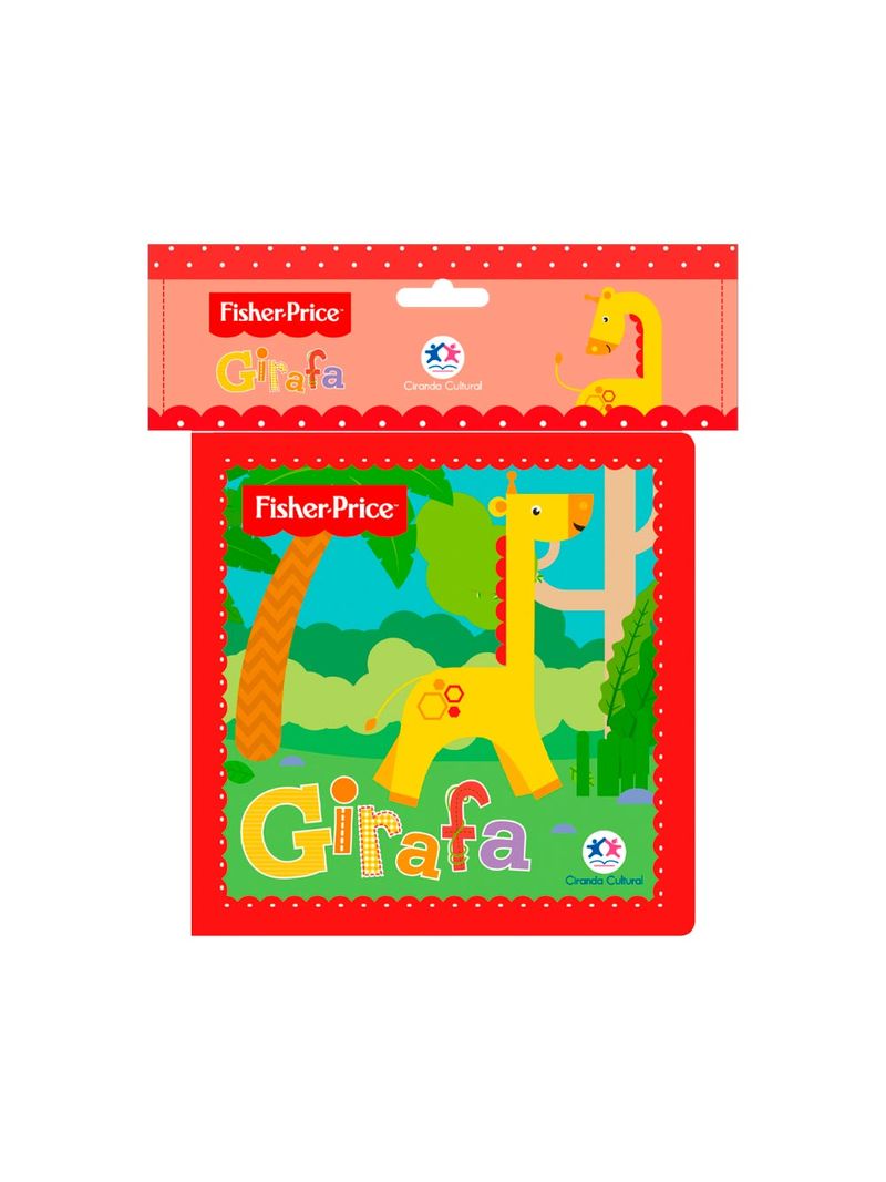 Livro-De-Banho-Fisher-Price-Com-1-Girafa