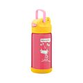 Copo Termico Fisher Price 400ml Com Canudo Rosa