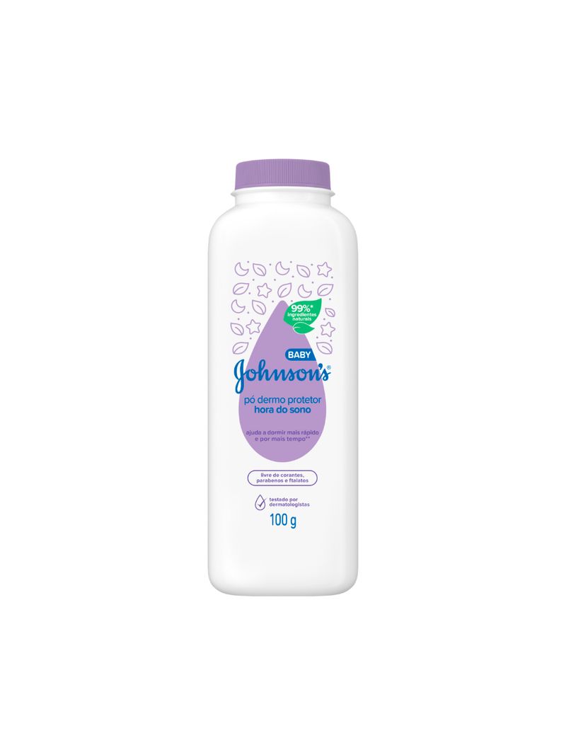 Po-Dermo-Protetor-Johnson-Baby-100gr-Hora-Do-Sono