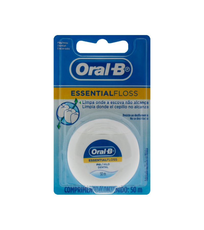 Fio-Dental-Oral-B-50m-Essential-Floss