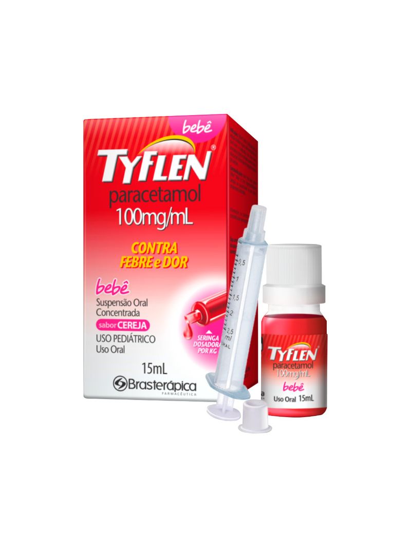 Tyflen-Bebe-15ml-Suspensao-Oral-seringa-Dosadora-100mg-ml