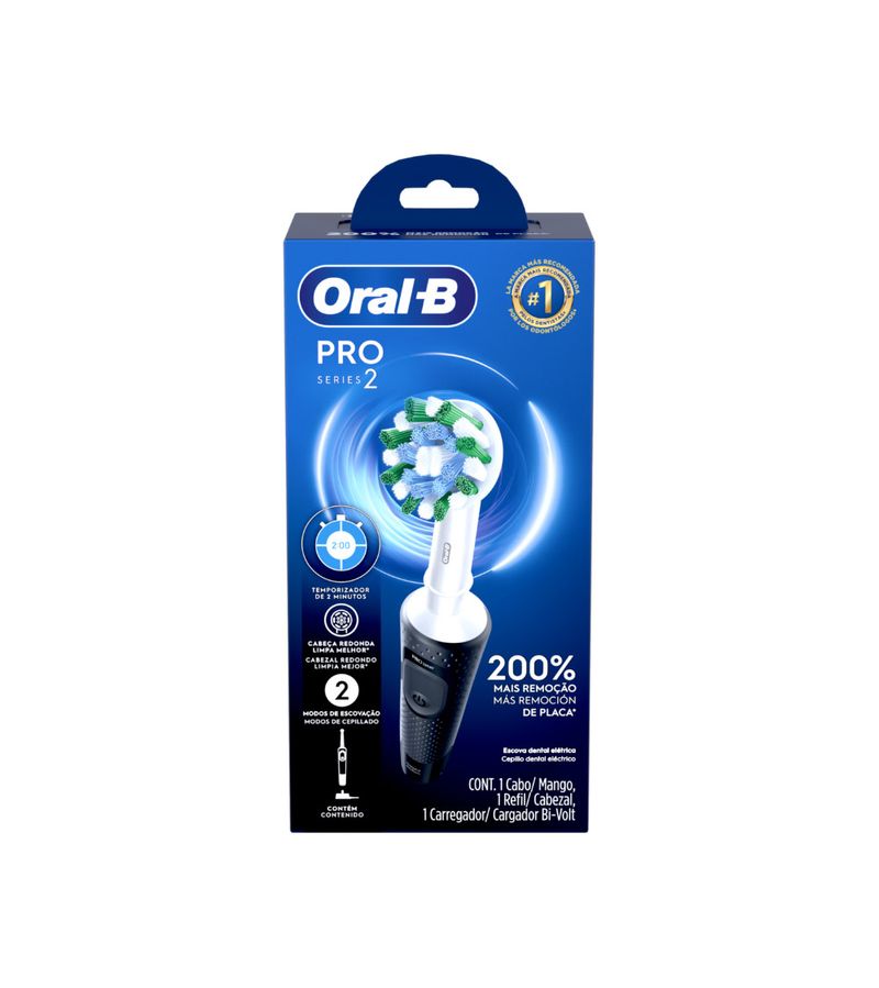 Escova-Dental-Oral-B-Eletrica-Pro-Series-2-Com-1-Black