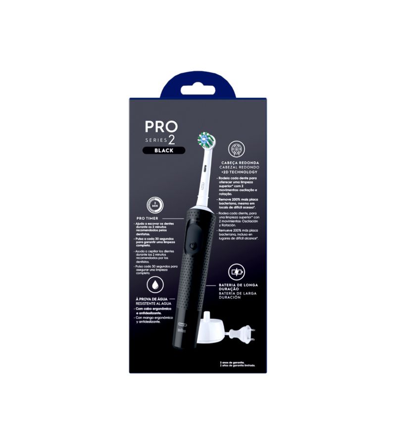 Escova-Dental-Oral-B-Eletrica-Pro-Series-2-Com-1-Black