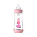 Mamadeira Chicco Perfect5 300ml Rapido Rosa